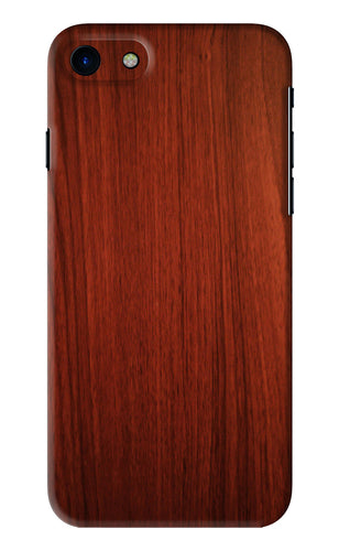 Wooden Plain Pattern iPhone SE 2020 Back Skin Wrap