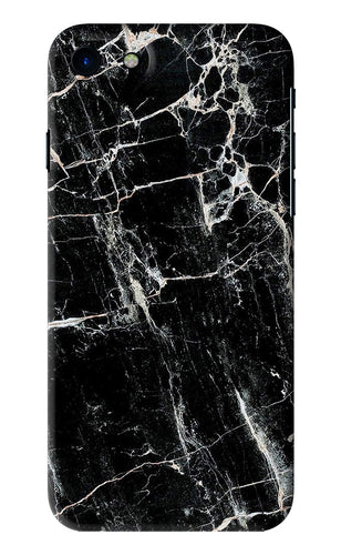 Black Marble Texture 1 iPhone SE 2020 Back Skin Wrap