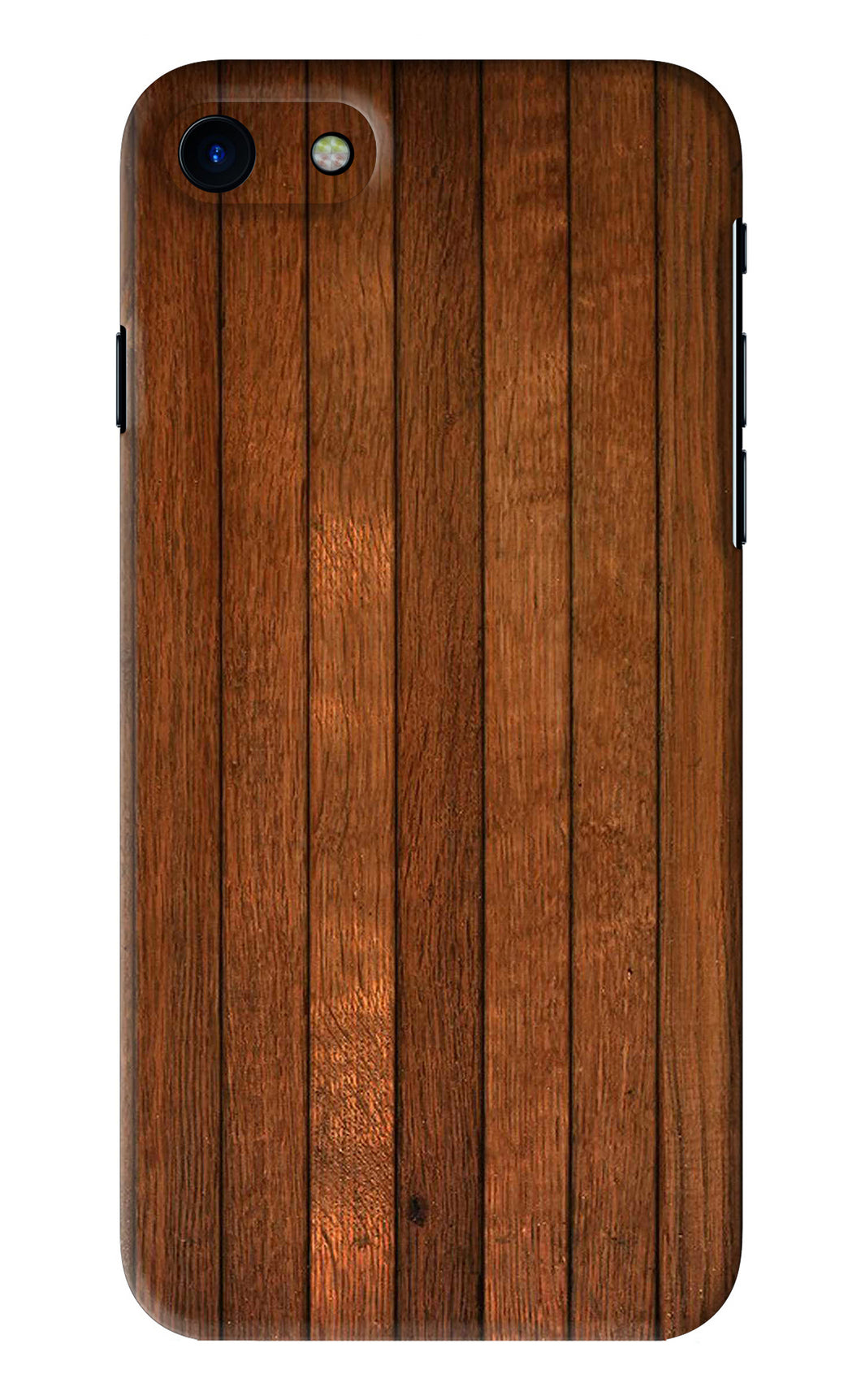 Wooden Artwork Bands iPhone SE 2020 Back Skin Wrap