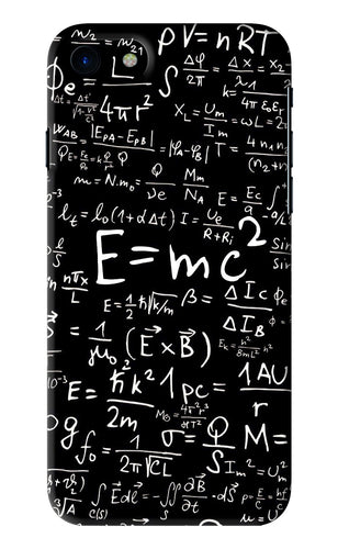 Physics Albert Einstein Formula iPhone SE 2020 Back Skin Wrap