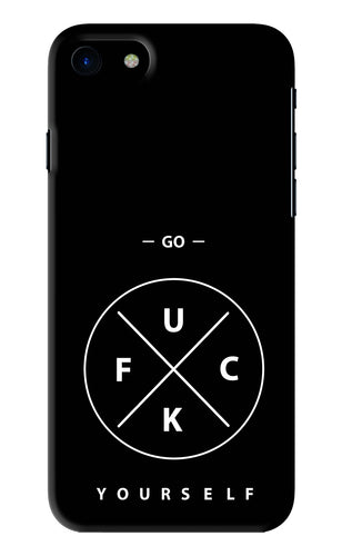 Go Fuck Yourself iPhone SE 2020 Back Skin Wrap