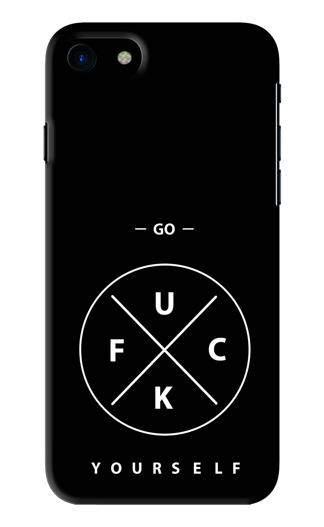 Go Fuck Yourself iPhone SE 2020 Back Skin Wrap