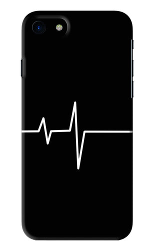 Heart Beats iPhone SE 2020 Back Skin Wrap