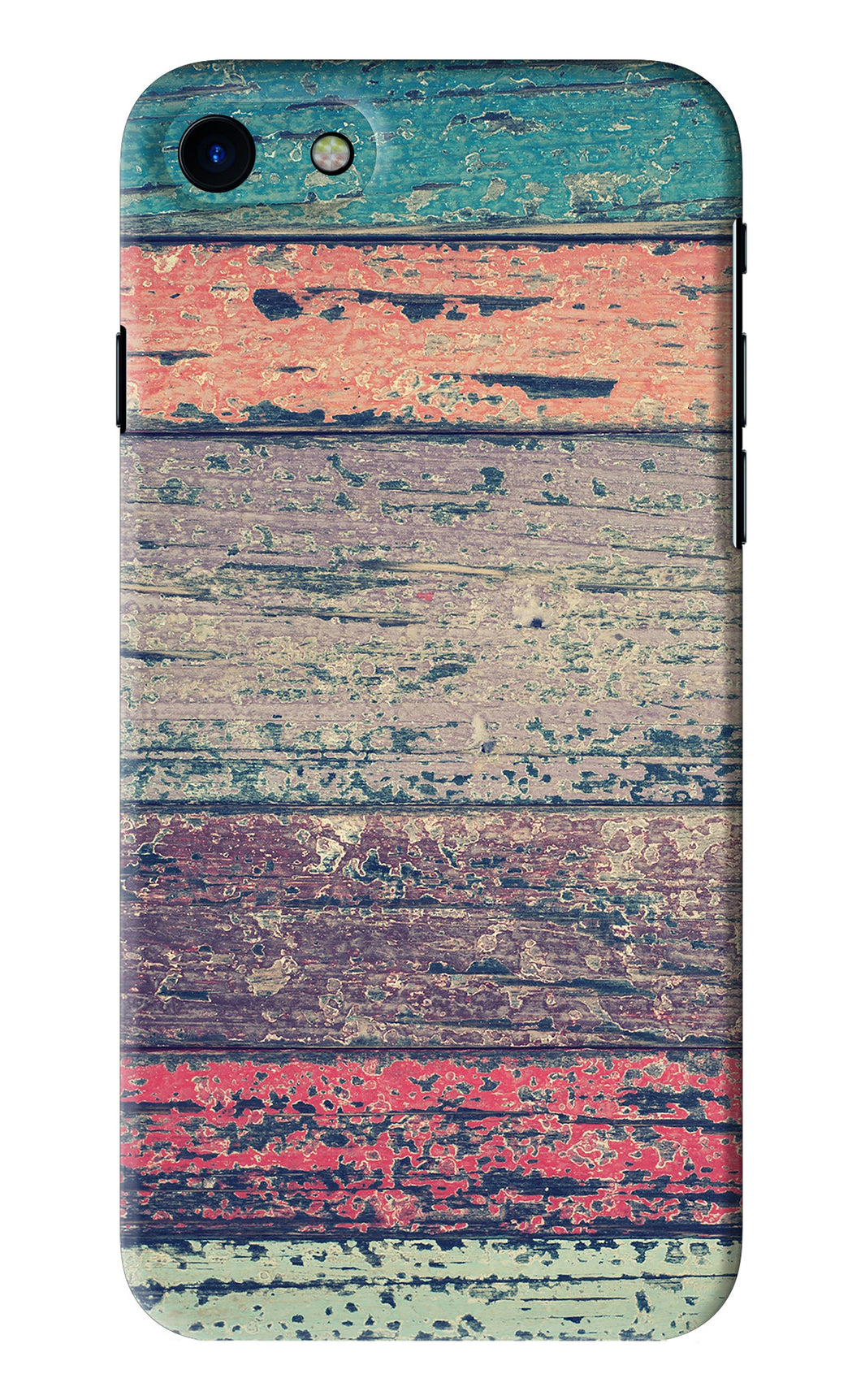 Colourful Wall iPhone SE 2020 Back Skin Wrap