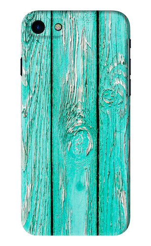Blue Wood iPhone SE 2020 Back Skin Wrap
