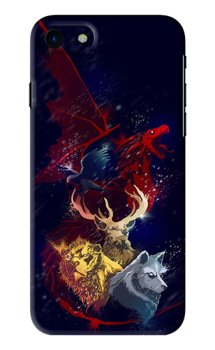Game Of Thrones iPhone SE 2020 Back Skin Wrap
