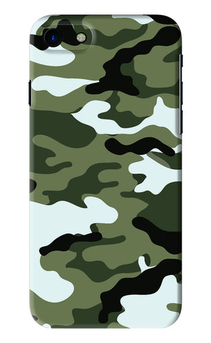 Camouflage 1 iPhone SE 2020 Back Skin Wrap