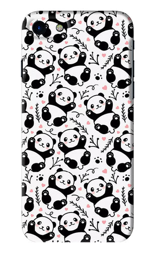 Cute Panda iPhone SE 2020 Back Skin Wrap