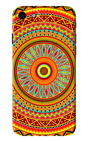 Mandala Pattern iPhone SE 2020 Back Skin Wrap