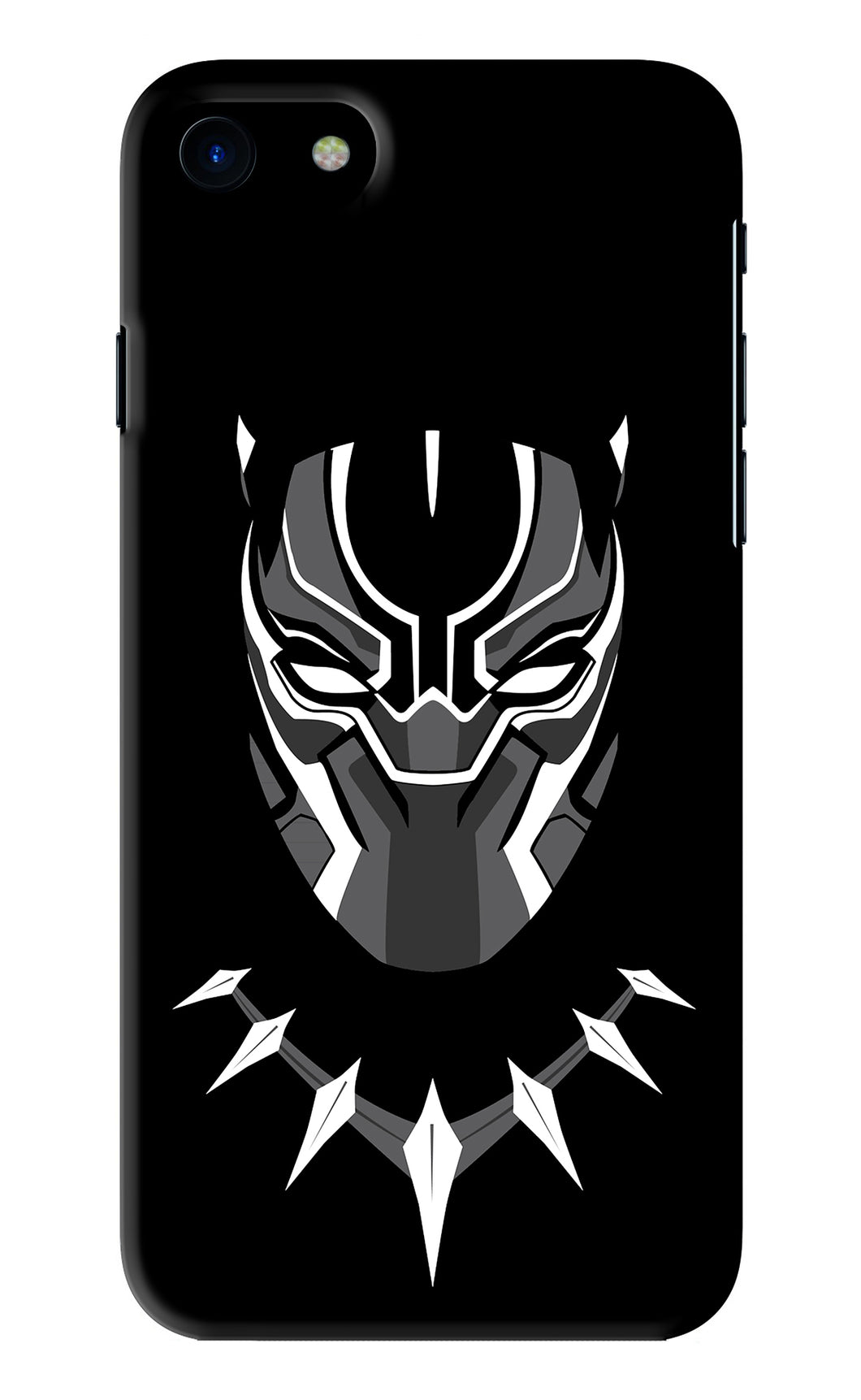 Black Panther iPhone SE 2020 Back Skin Wrap