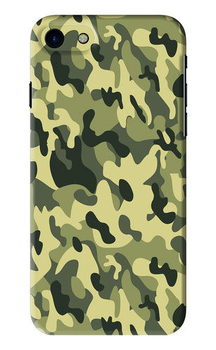 Camouflage iPhone SE 2020 Back Skin Wrap