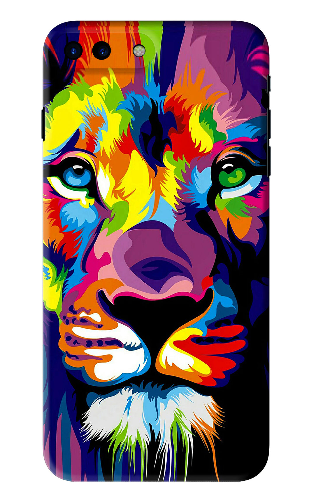 Lion iPhone 8 Plus Back Skin Wrap