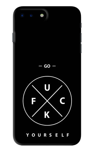 Go Fuck Yourself iPhone 8 Plus Back Skin Wrap