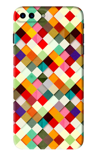 Geometric Abstract Colorful iPhone 8 Plus Back Skin Wrap