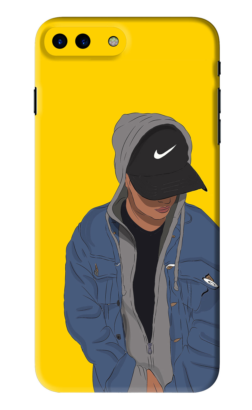 Nike Boy iPhone 8 Plus Back Skin Wrap