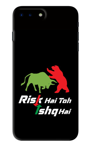 Risk Hai Toh Ishq Hai iPhone 8 Plus Back Skin Wrap