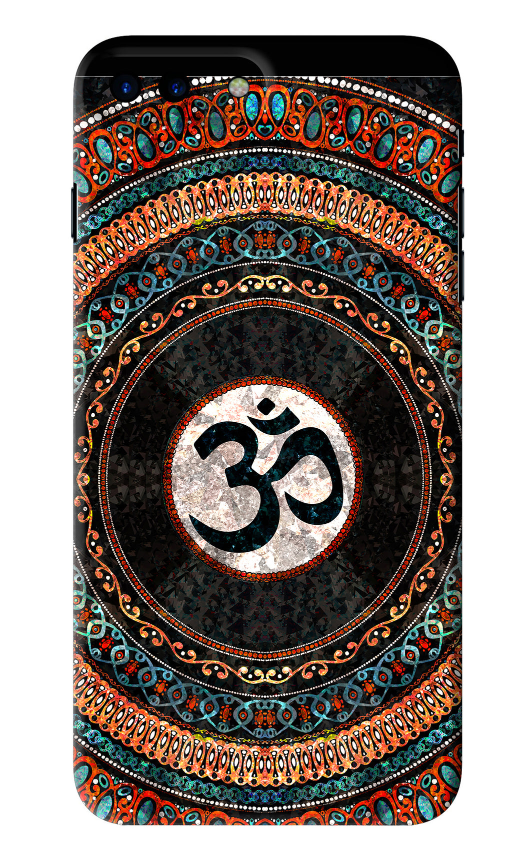 Om Culture iPhone 8 Plus Back Skin Wrap