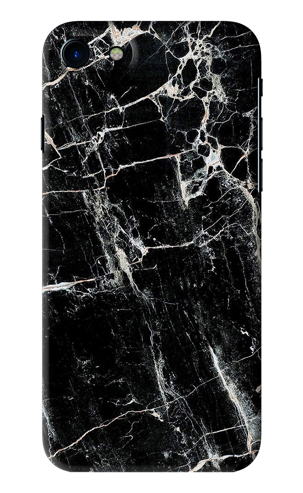 Black Marble Texture 1 iPhone 7 Back Skin Wrap