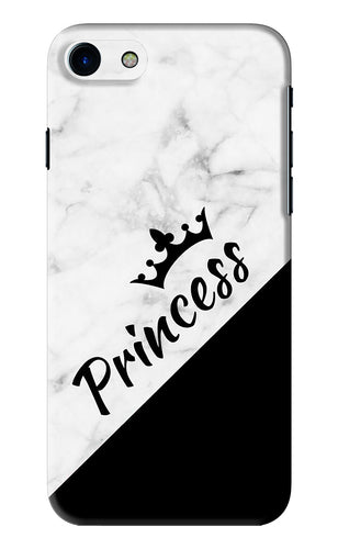 Princess iPhone 7 Back Skin Wrap