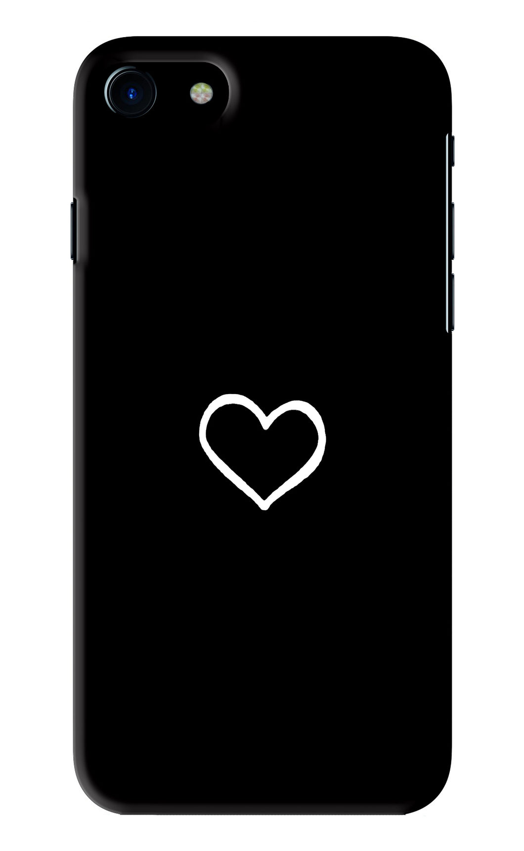Heart iPhone 7 Back Skin Wrap