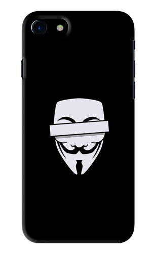 Anonymous Face iPhone 7 Back Skin Wrap