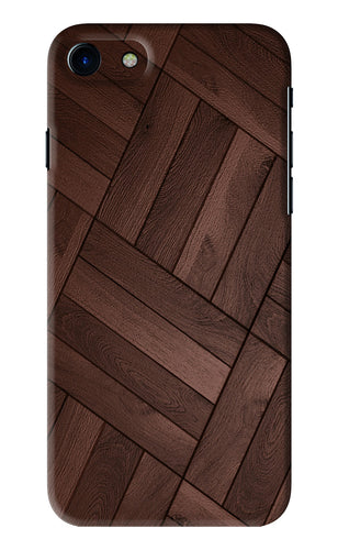 Wooden Texture Design iPhone 7 Back Skin Wrap