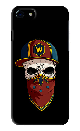 Skull iPhone 7 Back Skin Wrap