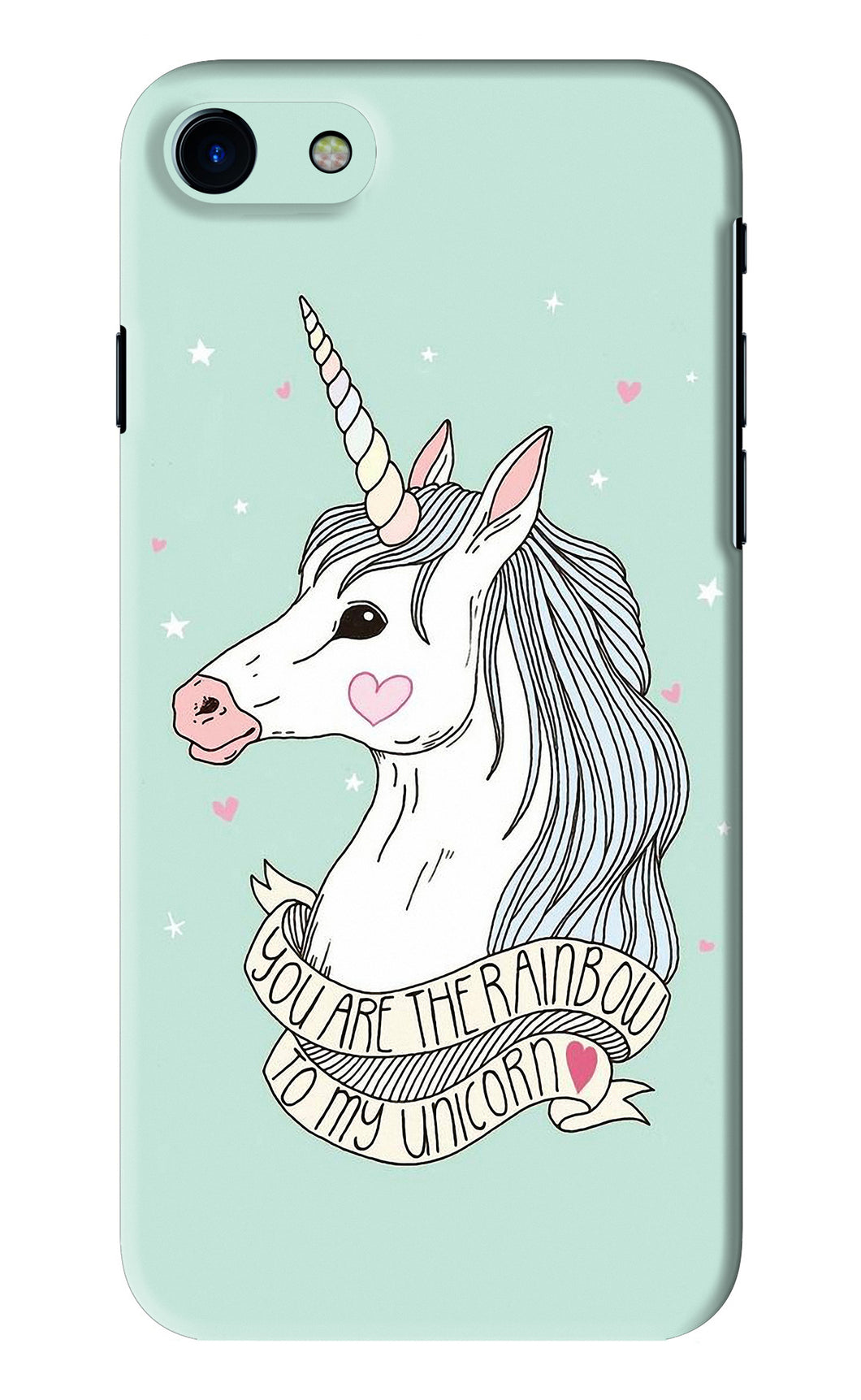 Unicorn Wallpaper iPhone 7 Back Skin Wrap