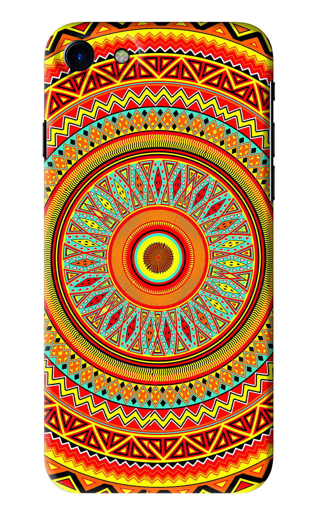 Mandala Pattern iPhone 7 Back Skin Wrap