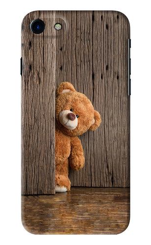 Teddy Wooden iPhone 7 Back Skin Wrap