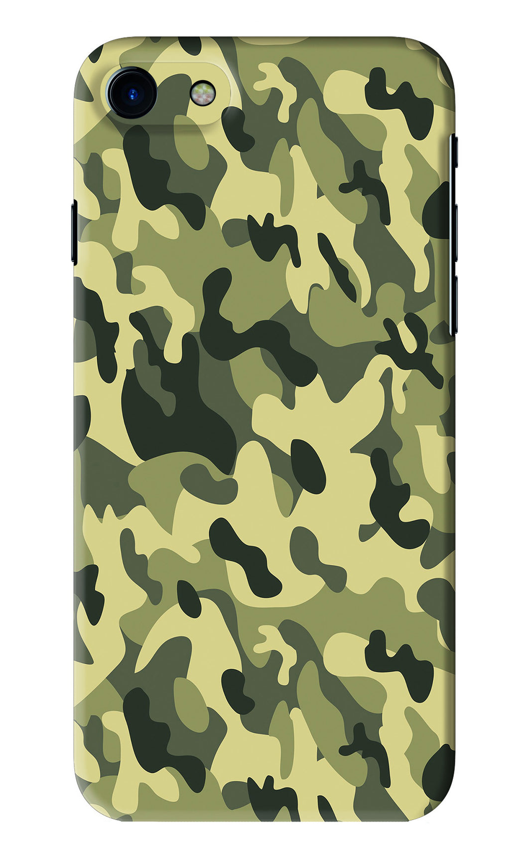 Camouflage iPhone 7 Back Skin Wrap