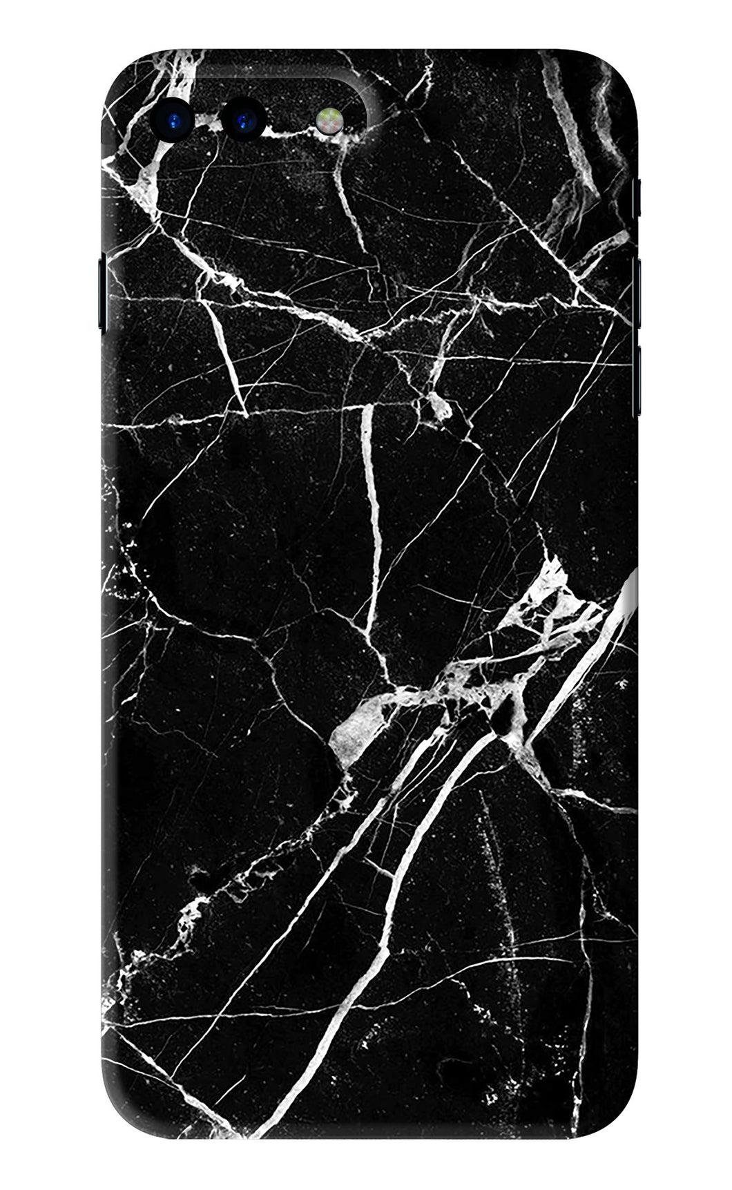 Black Marble Texture 2 iPhone 7 Plus Back Skin Wrap