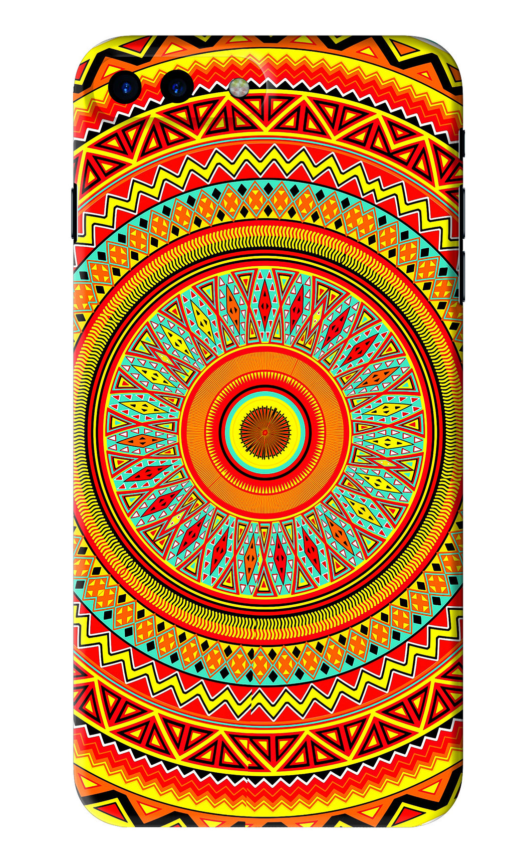 Mandala Pattern iPhone 7 Plus Back Skin Wrap