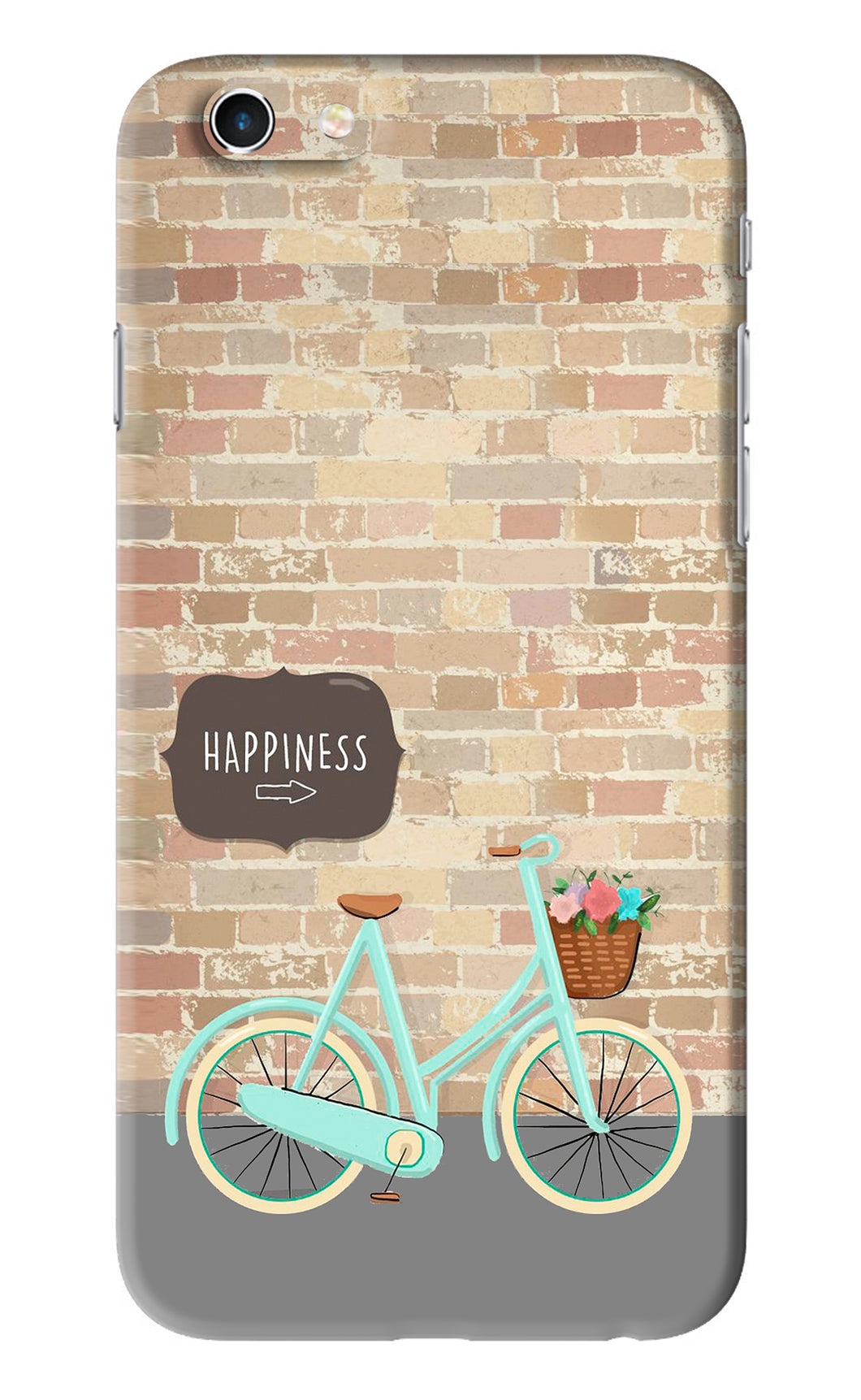 Happiness Artwork iPhone 6 Back Skin Wrap