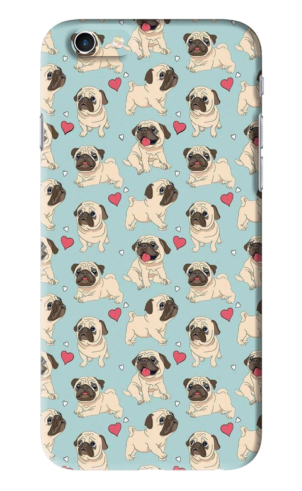 Pug Dog iPhone 6 Back Skin Wrap