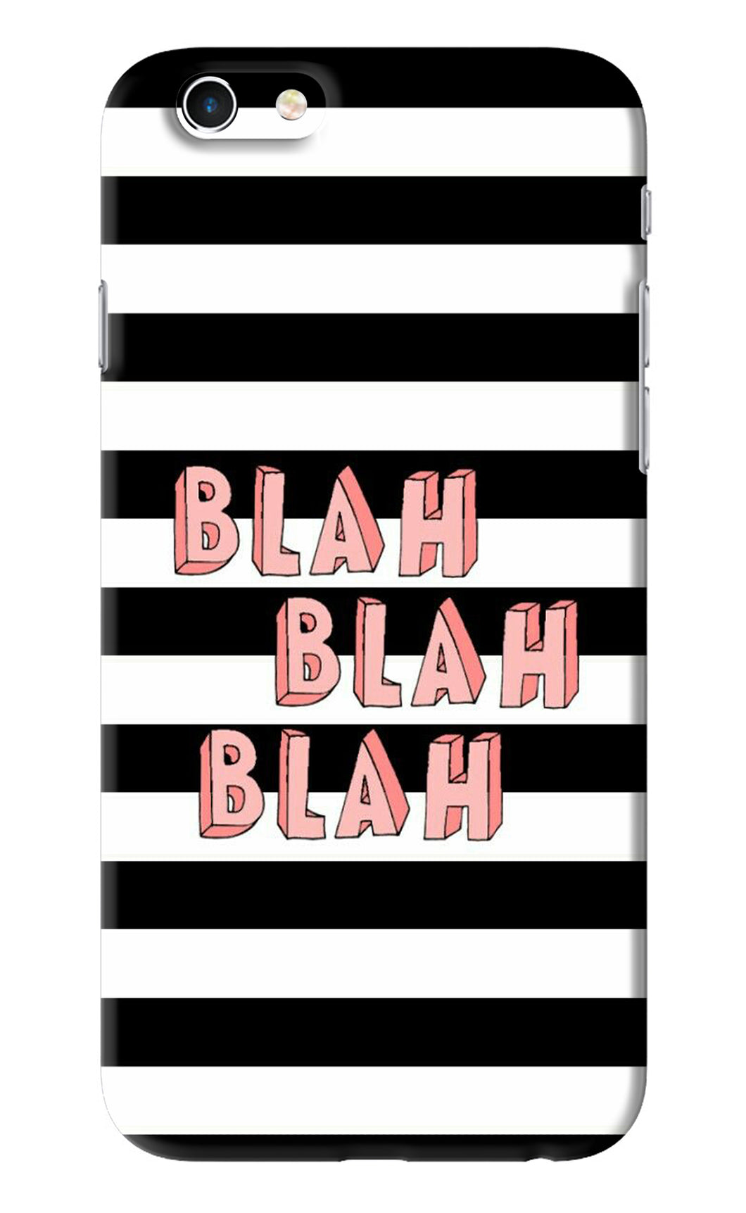 Blah Blah Blah iPhone 6 Back Skin Wrap