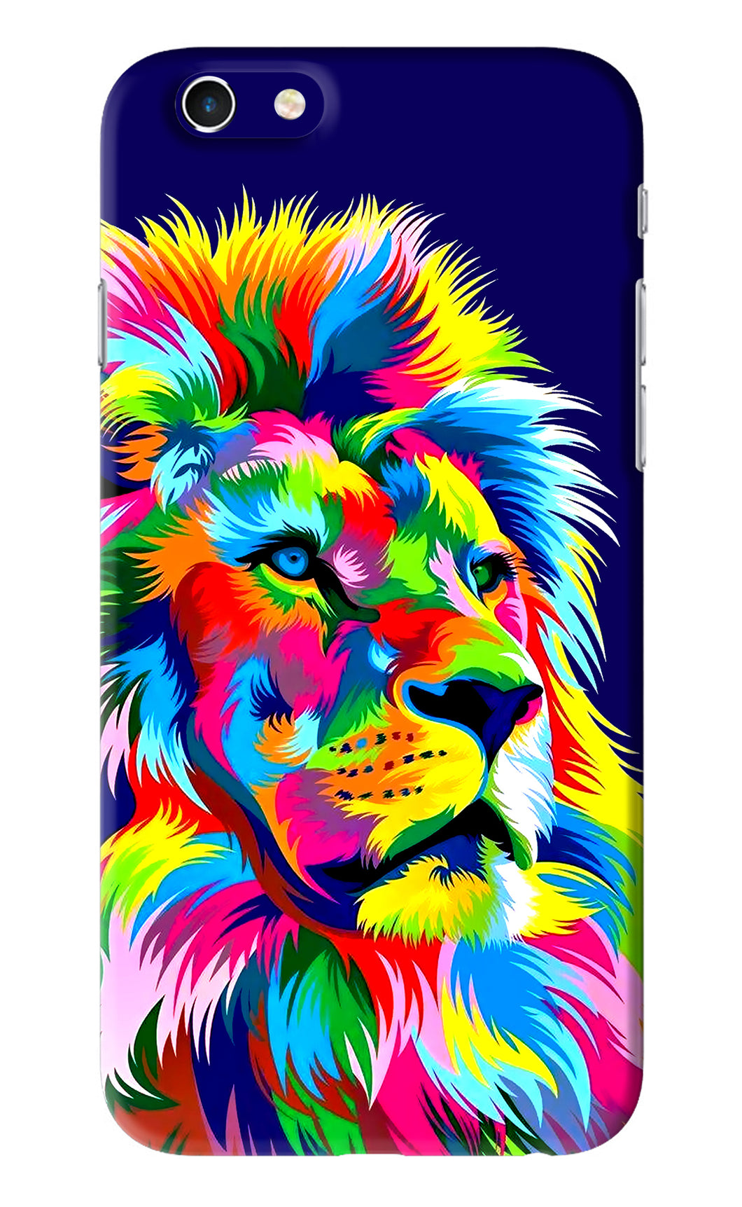 Vector Art Lion iPhone 6 Back Skin Wrap