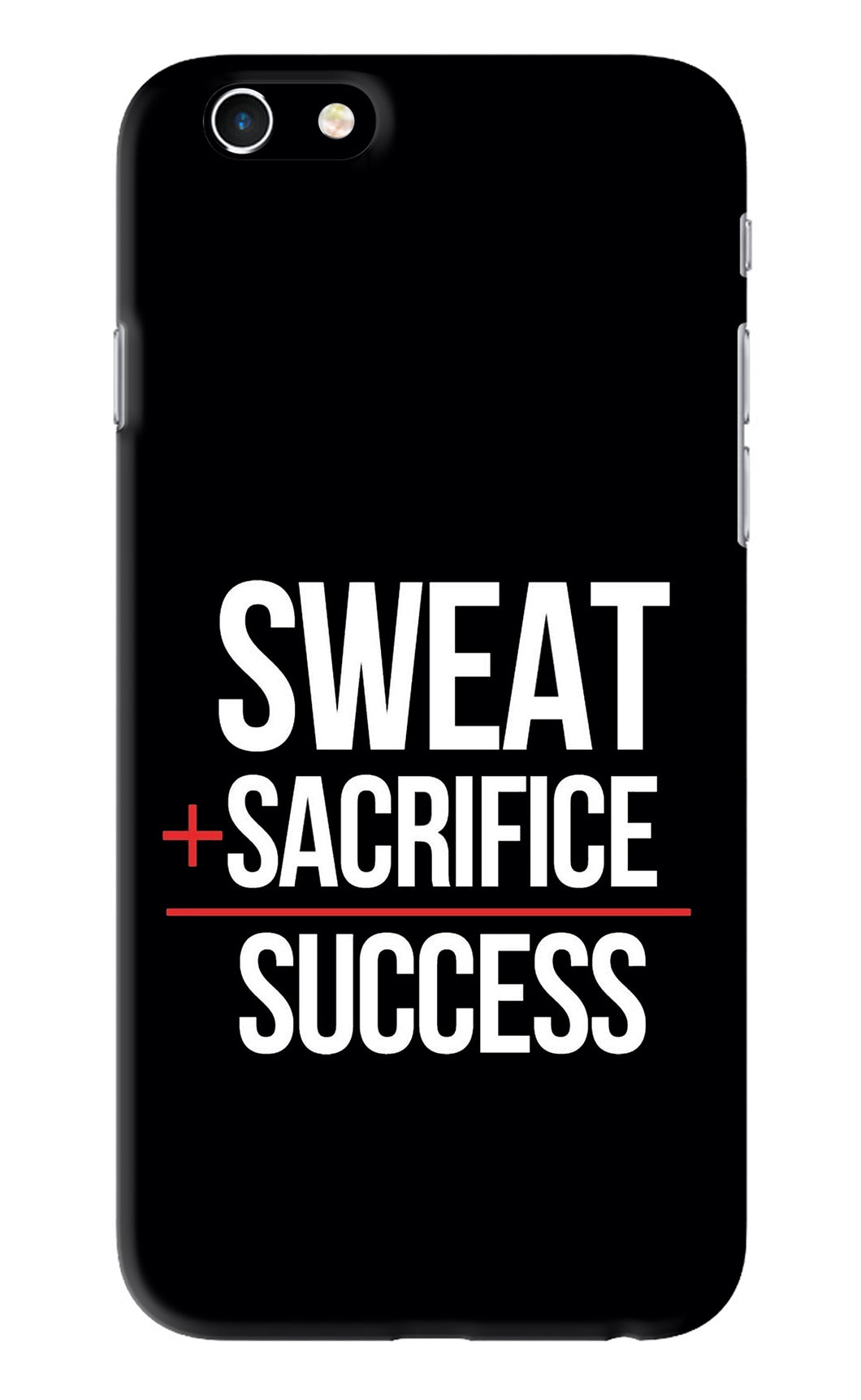 Sweat Sacrifice Success iPhone 6 Back Skin Wrap