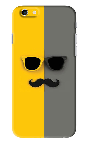 Sunglasses with Mustache iPhone 6 Back Skin Wrap