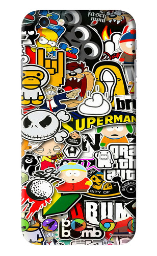 Sticker Bomb iPhone 6 Back Skin Wrap