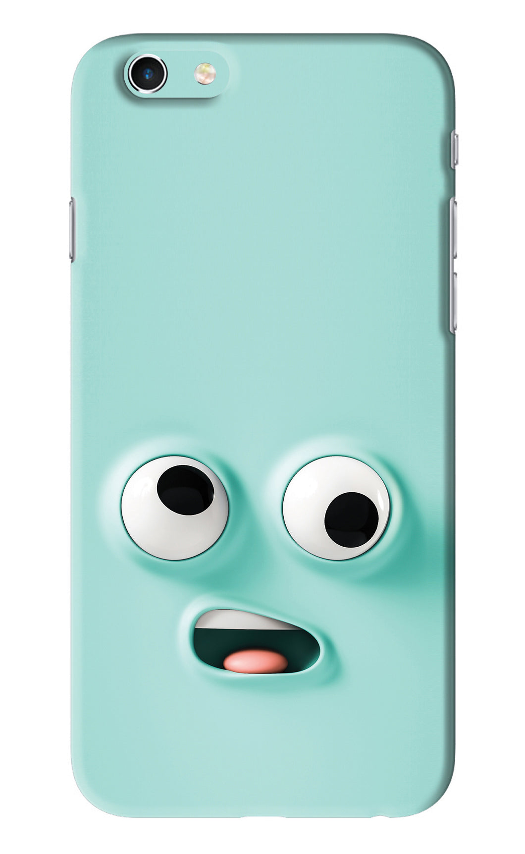 Silly Face Cartoon iPhone 6 Back Skin Wrap