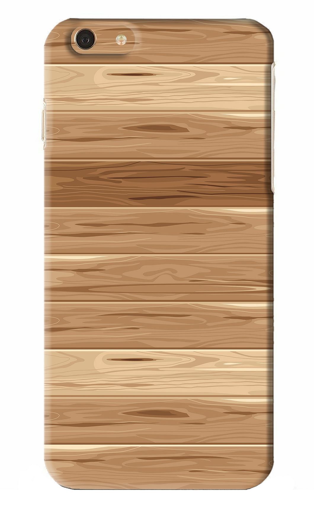 Wooden Vector iPhone 6 Plus Back Skin Wrap