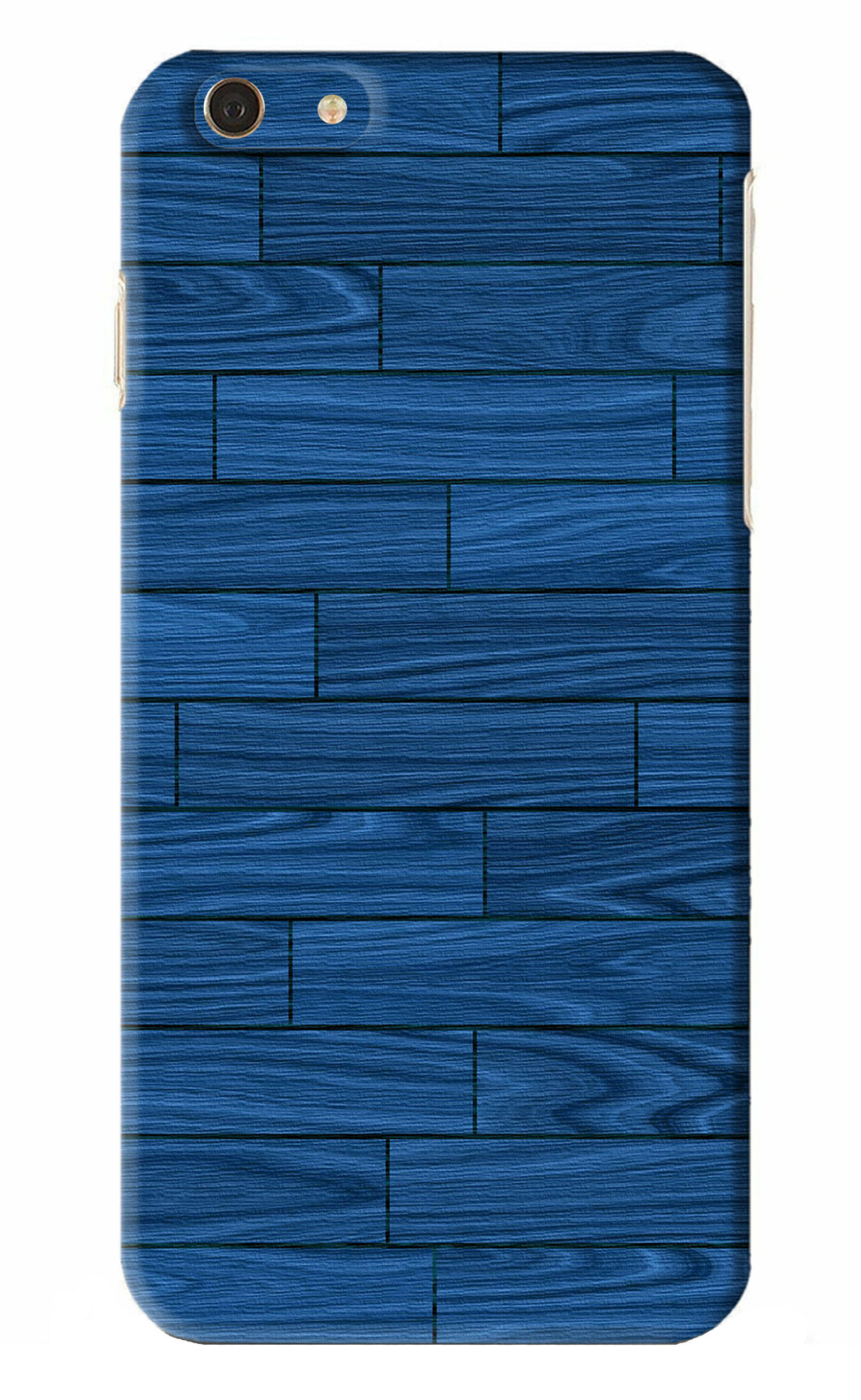 Blue Wooden Texture iPhone 6 Plus Back Skin Wrap