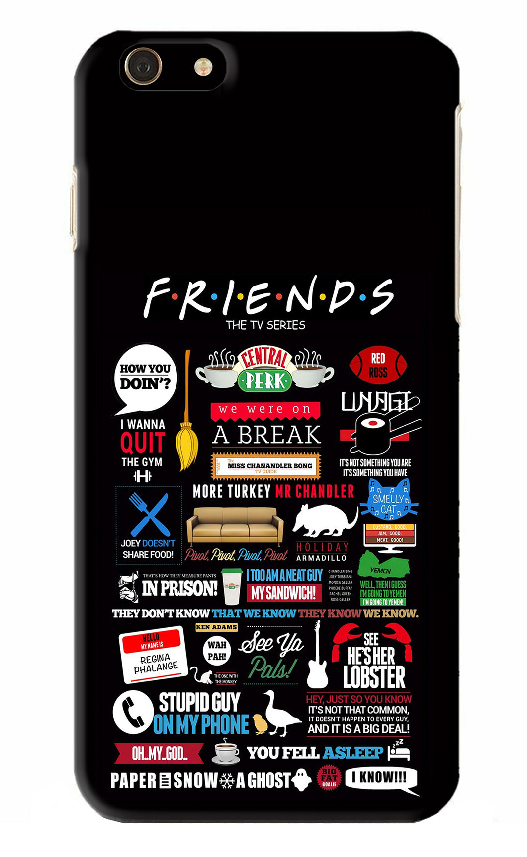 FRIENDS iPhone 6 Plus Back Skin Wrap