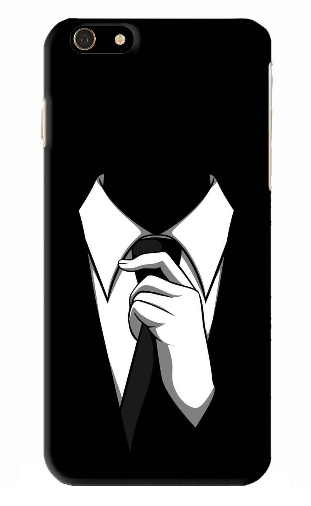Black Tie iPhone 6 Plus Back Skin Wrap