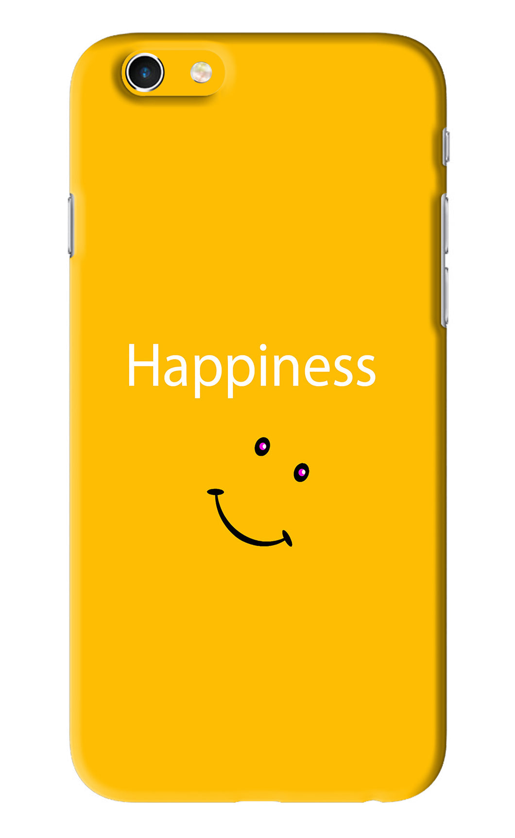 Happiness With Smiley iPhone 6S Back Skin Wrap