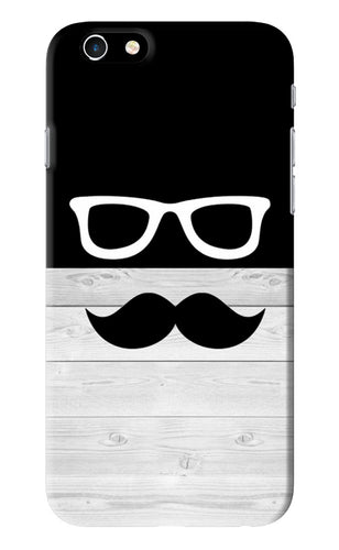 Mustache iPhone 6S Back Skin Wrap