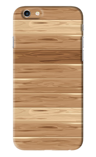 Wooden Vector iPhone 6S Back Skin Wrap