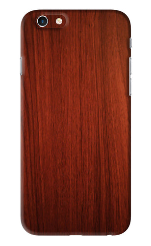 Wooden Plain Pattern iPhone 6S Back Skin Wrap