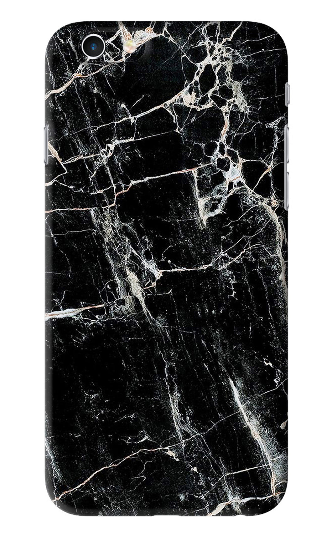 Black Marble Texture 1 iPhone 6S Back Skin Wrap